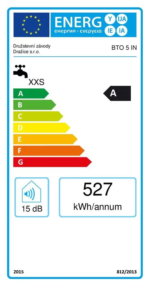 Dražice ohřívač vody BTO 5 IN