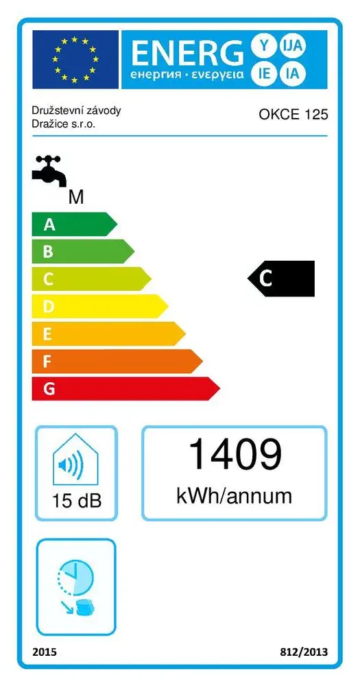 Dražice ohřívač vody OKCE 125