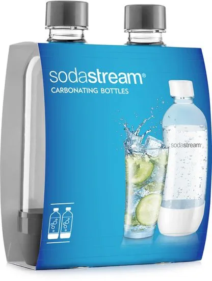 SodaStream Lahev 1l GREY/Duo Pack