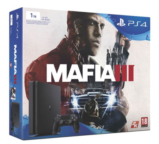 Sony Playstation 4 Slim - 1TB + Mafia 3