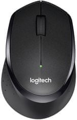 Logitech M330 Silent Plus, černá (910-004909)