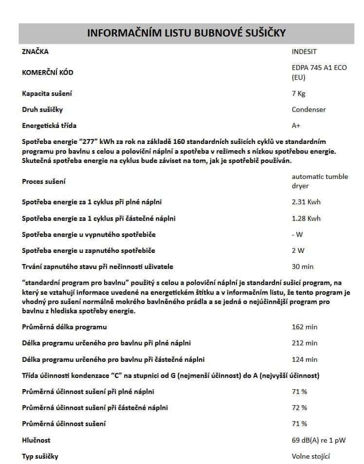 Indesit pračka BWE 71453X WSSS EU + 5 let záruka na motor