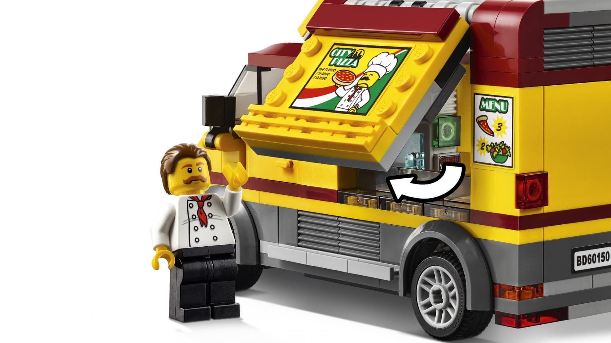 lego pizza auto