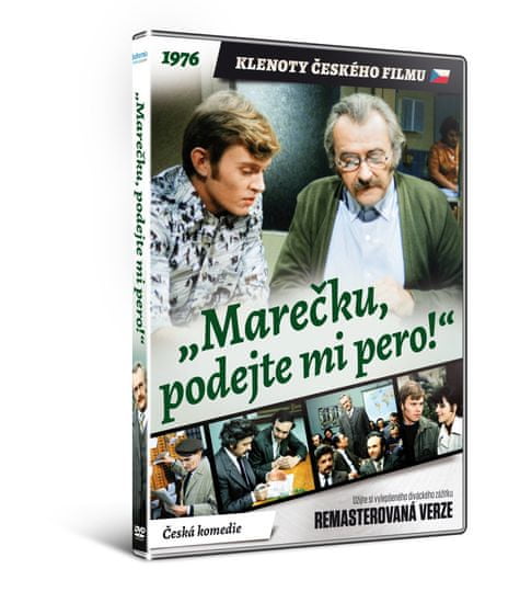 Marečku, podejte mi pero - edice KLENOTY ČESKÉHO FILMU (remasterovaná verze) - DVD