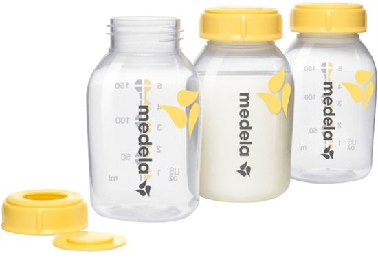 Medela Sada lahviček na uskladnění mléka- 150ml/3ks