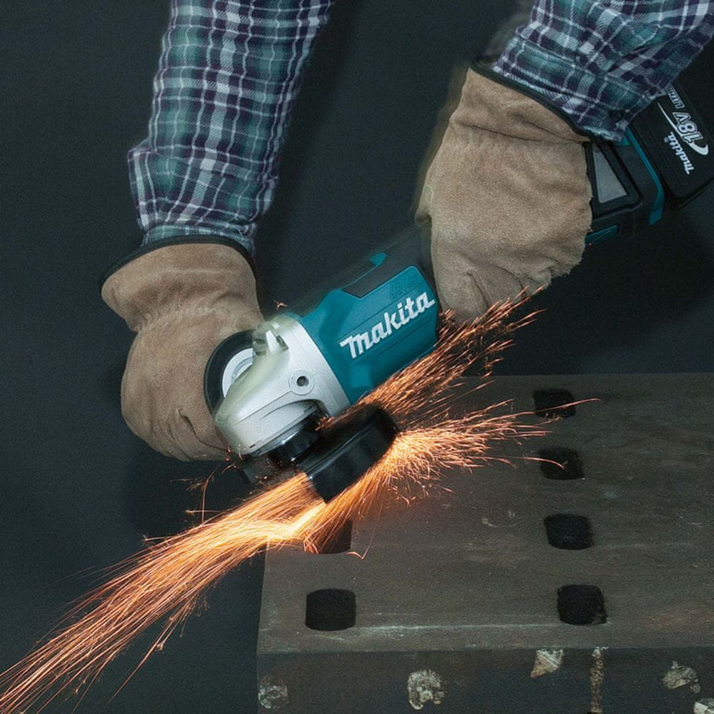 Makita Aku úhlová bruska DGA452Z 115mm Li-ion