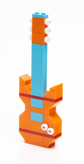 MEGA BLOKS Mega Construx Vibrant střední box kostek