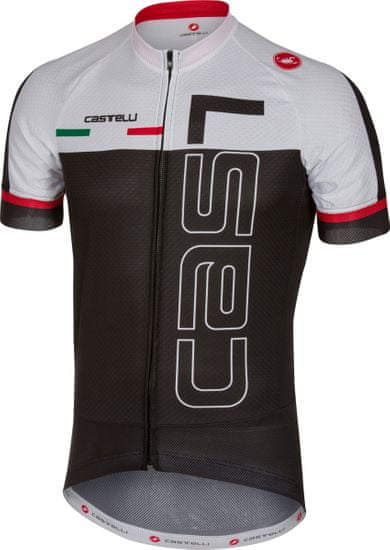 Castelli Spunto Jersey FZ Black/White