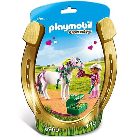 Playmobil 6969 Zdobení poníků "Srdíčko"