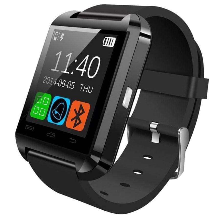 U Watch U8 SmartWatch, černá