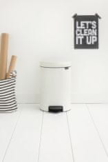 Brabantia Pedálový koš newIcon 12 l bílá