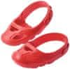 Ochranné návleky na botičky červené