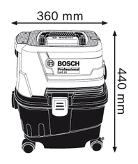 BOSCH Professional GAS 15 - rozbaleno