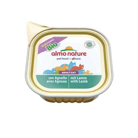 Almo Nature Daily Menu BIO Jehněčí 12 x 100 g