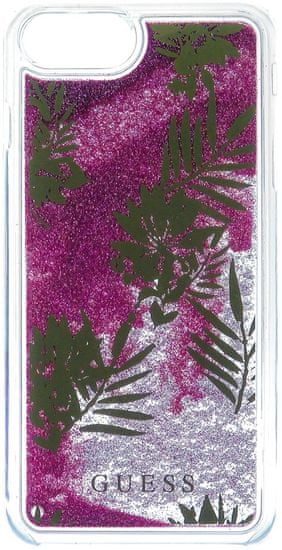 Guess Kryt Liquid Glitter Hard (Apple iPhone 6/6S/7), růžová