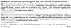 HiPP Babysanft Vlhčený toaletní papír Ultra Sensitive, 6x50 ks