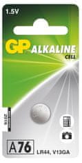 GP Alkalická knoflíková baterie GP LR44 (A76F)