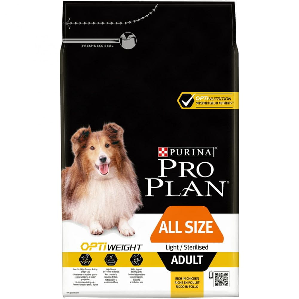 Purina Pro Plan Adult all sizes OPTIWEIGHT kuře 3 kg