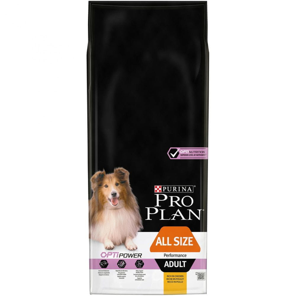 Purina Pro Plan Adult All Size OPTIPOWER kuře 14 kg