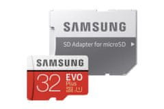 Samsung micro SDHC 32GB EVO Plus + SD adaptér (MB-MC32GA/EU)