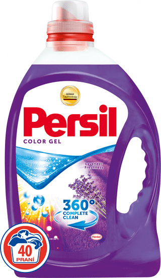 Persil 360° Complete Clean Lavender Freshness Gel 2,9 l (40 praní)