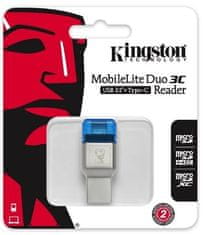 Kingston Kingston čtečka karet USB MobileLite DUO 3C