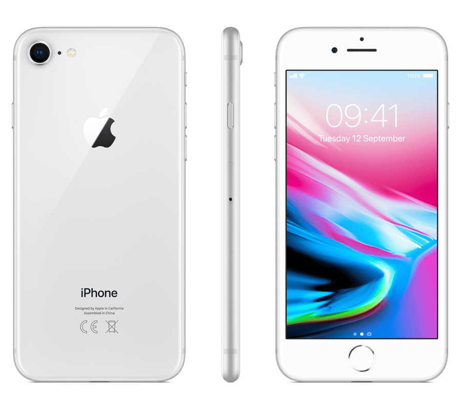 Apple iPhone 8, 64GB, Stříbrný - rozbaleno | MALL.CZ