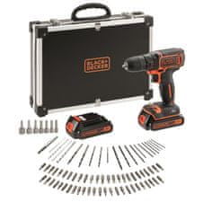 Black+Decker Aku vrtačka BDCDC18BAFC-QW