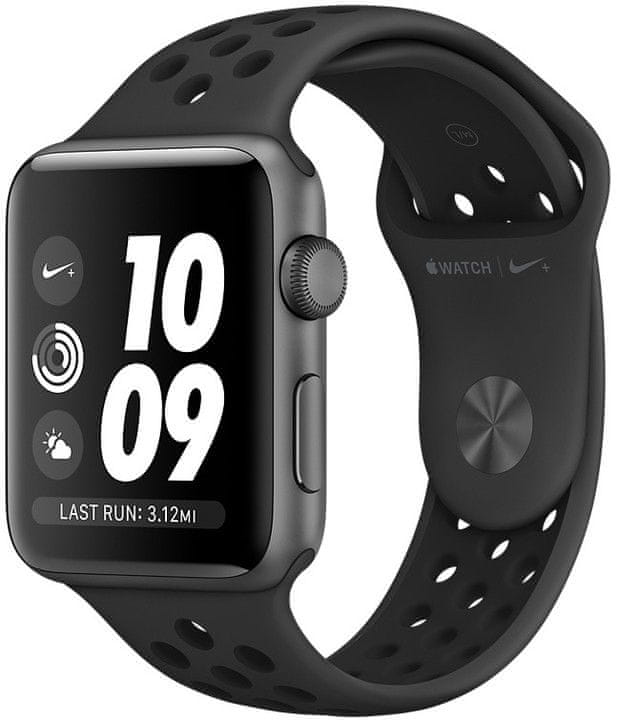 Apple Watch Series 3 Nike+ GPS, 42mm Space Grey Aluminium Case