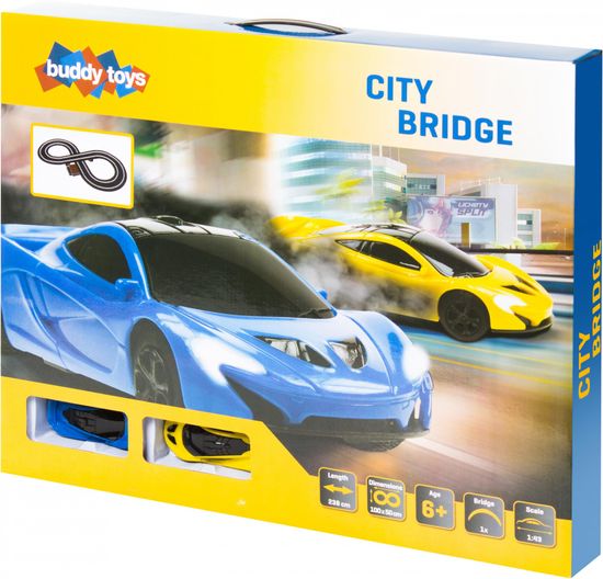 Buddy Toys BST 1262 Autodráha City Bridge 260 cm