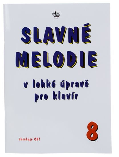 KN Slavné melodie v lehké úpravě pro klavír 8.díl Noty pro klavír