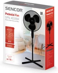 SENCOR stojanový ventilátor SFN 4031BK