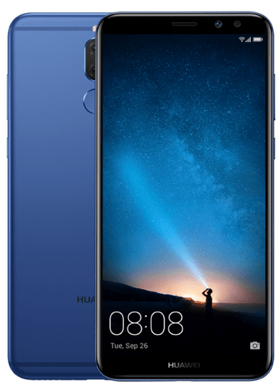 Huawei Mate 10 Lite, Dual SIM, Aurora Blue - zánovní