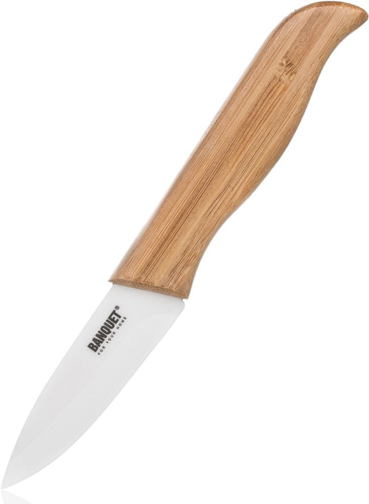 Banquet Nůž praktický keramický ACURA BAMBOO 18 cm