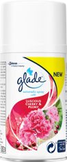 Glade Automatic PACK 3x náplň Višeň a pivoňka 269 ml