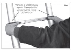 G21 Teleskopický žebřík / štafle GA-TZ12-3,8