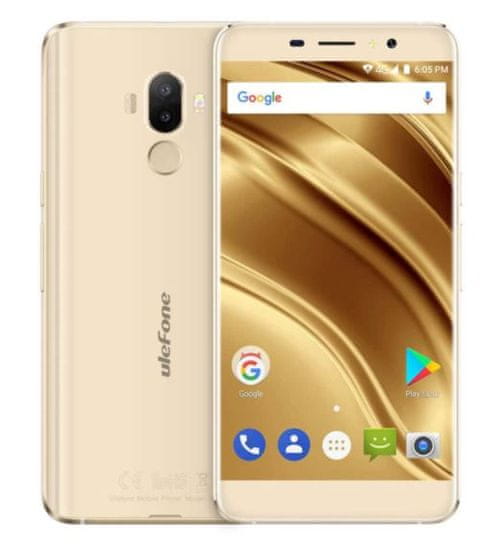 Ulefone S8 Pro, 2GB/16GB, DualSIM, zlatý