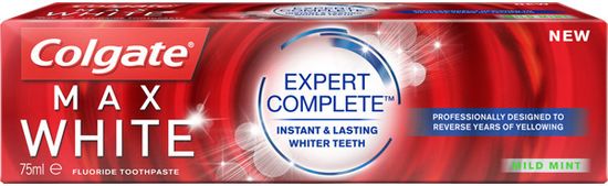 Colgate Max White Expert Complete Mild Mint zubní pasta 75 ml