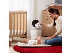 Tommee Tippee Koš na pleny Sangenic Simplee, šedý - zánovní