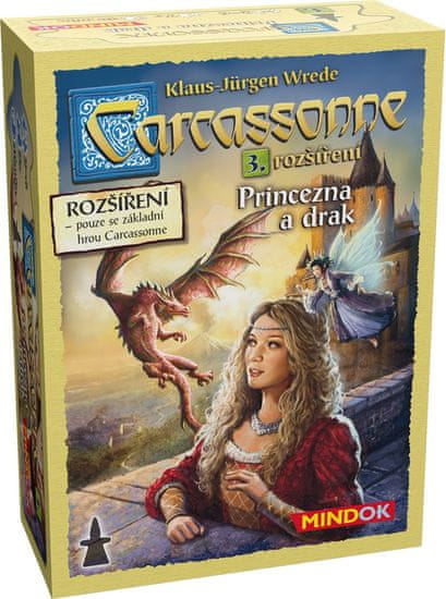 Mindok Carcassonne 3.rozšíření - Princezna a drak