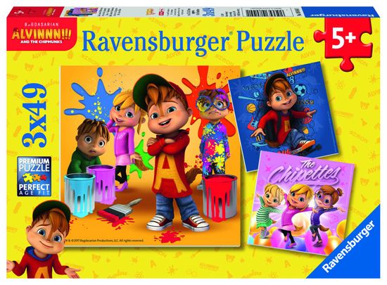 Ravensburger Alvin 3x49 dílků