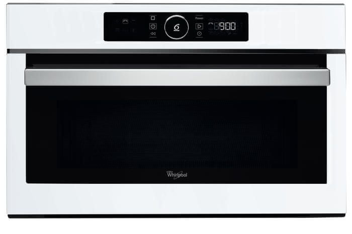 Vestavná multifunkční mikrovlnná trouba Whirlpool AMW 730 WH funkce Crisp Technologie 6.smysl