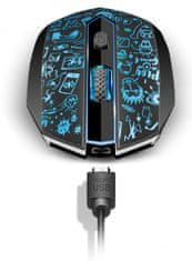 Connect IT DOODLE 2 bezdrátová herní myš (CMO-3510-BK)