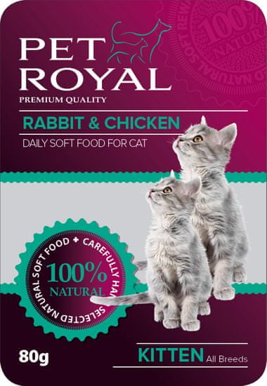 Pet Royal Multipack kapsiček 8 x 80g