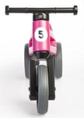 Teddies Odrážedlo Funny Wheels New Sport 2v1 růžová - rozbaleno