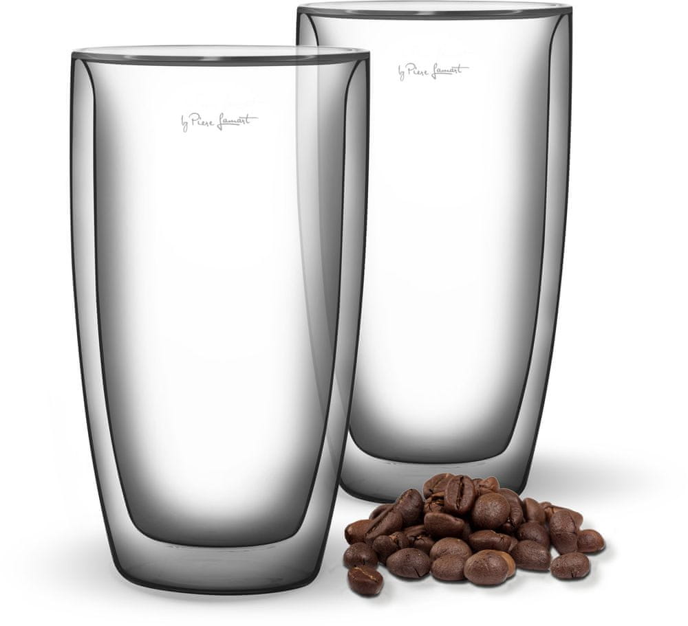 Lamart Set sklenic 2 ks CAFÉ LATTÉ 380 ml LT9011 VASO