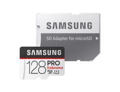 Samsung micro SDXC 128GB PRO Endurance + SD adaptér (MB-MJ128GA/EU)