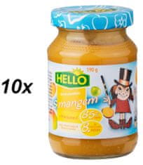 Hello Ovocná přesnídávka s mangem a vitamínem C 10x190g