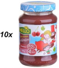 Hello Ovocná přesnídávka s višněmi a vitamínem C 10x190g