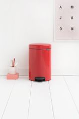 Brabantia Pedálový koš newIcon 12 l červená